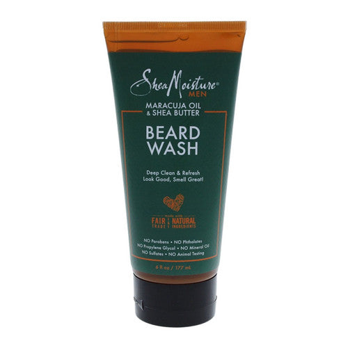 Shea Moisture Men Maracuja Oil and Shea Butter Beard Wash, 6 Oz